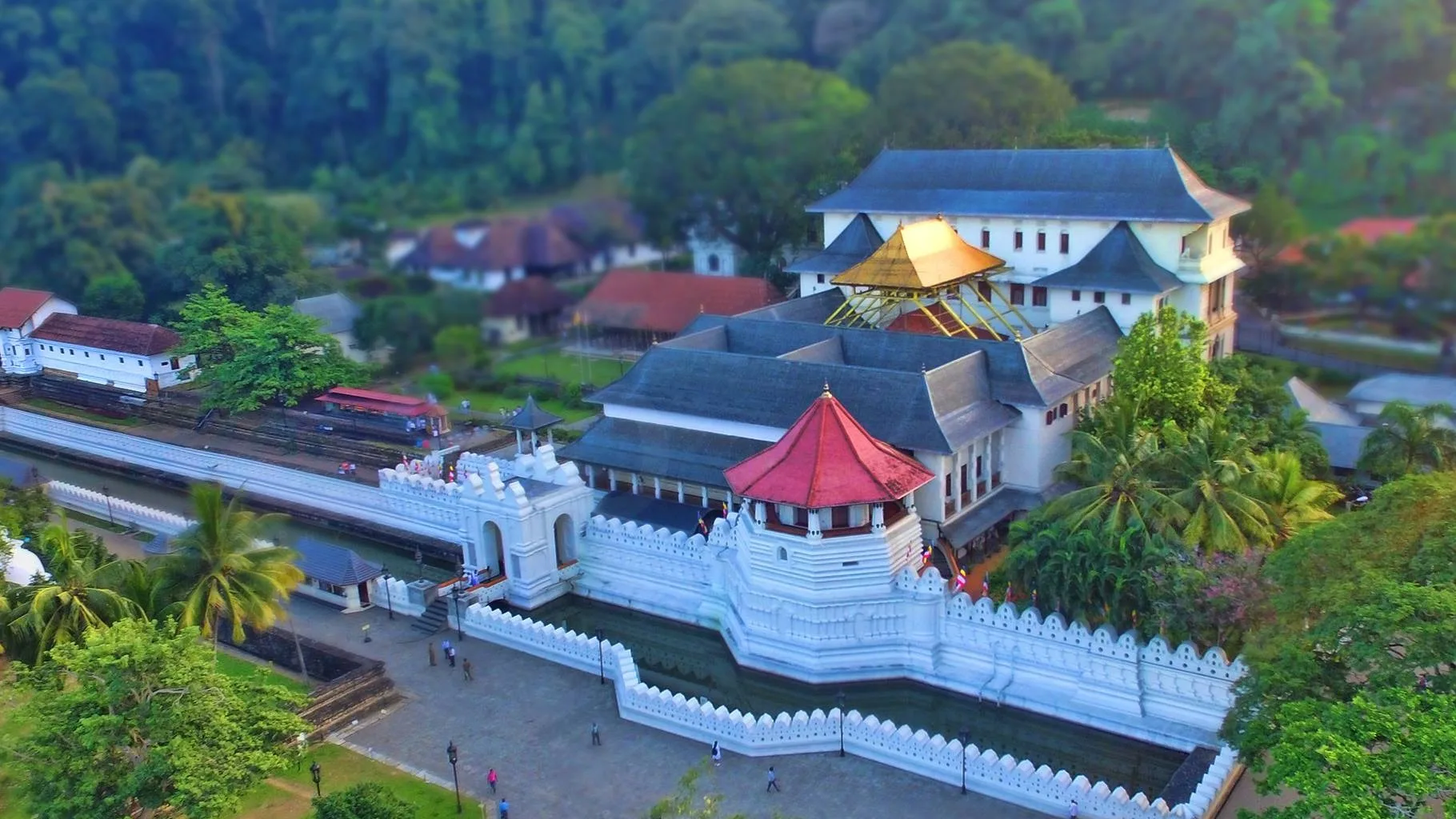 Temple de la Dent à Kandy, Sri Lanka