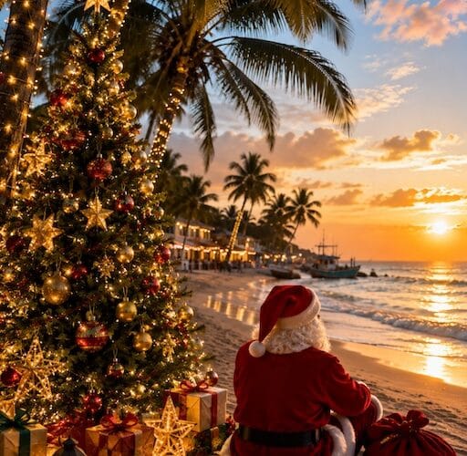 Christmas in Sri Lanka tropical holiday