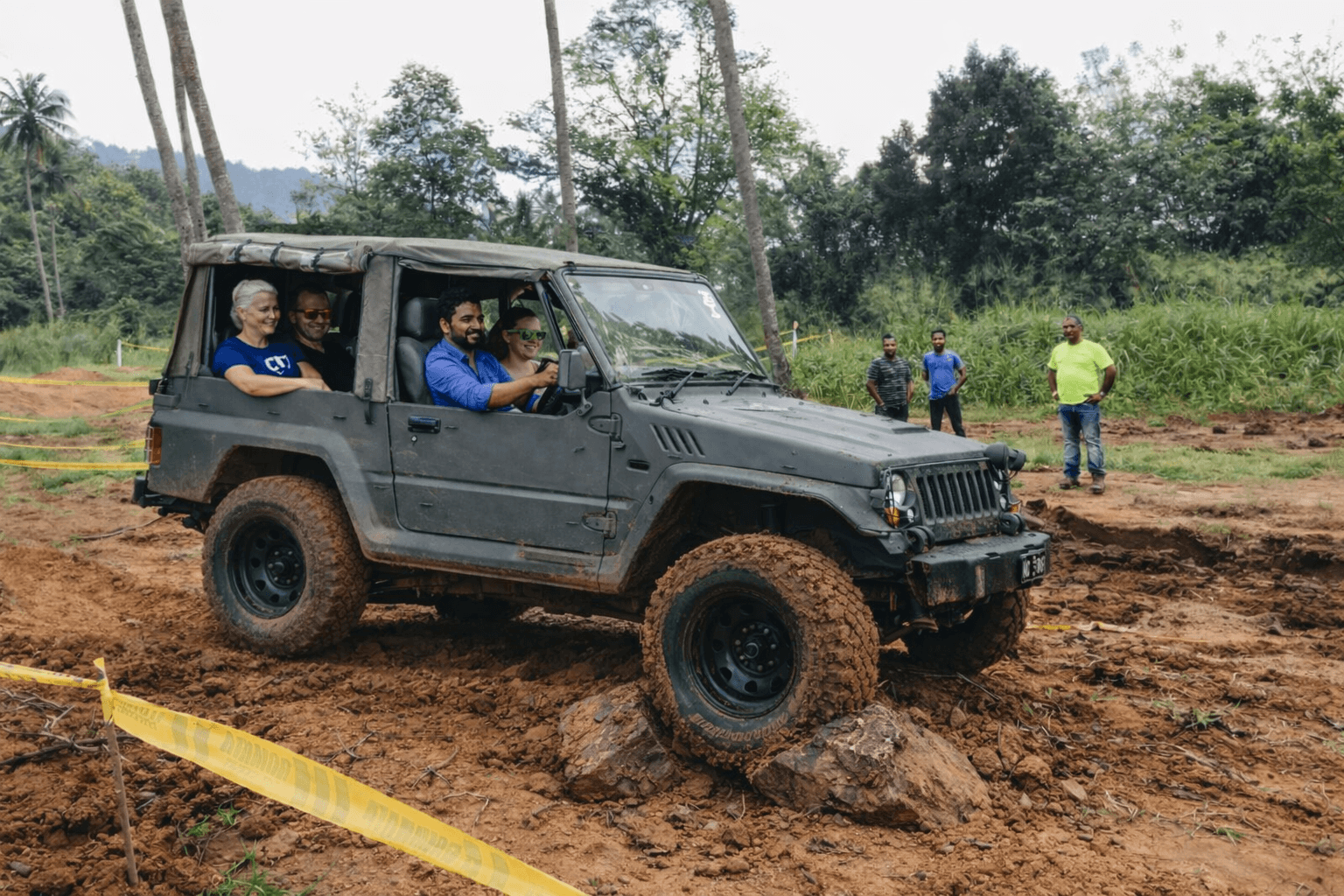 Adventure challenge arranged at Mahameruwa in Giriulla