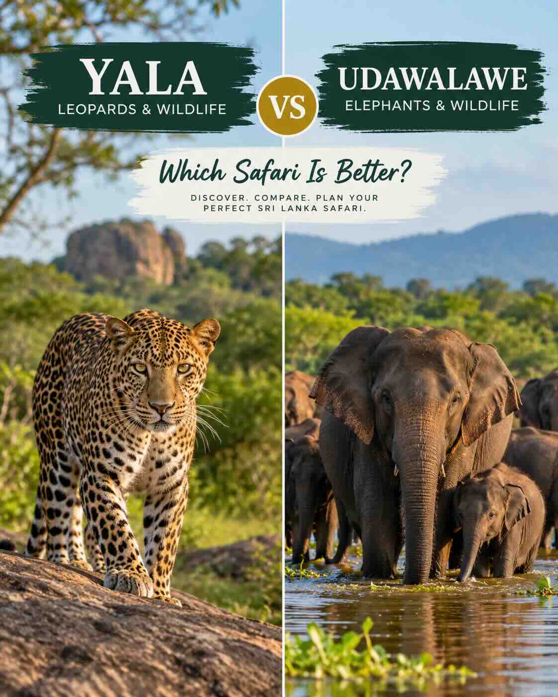Yala vs Udawalawe: Which Safari Is Better.
